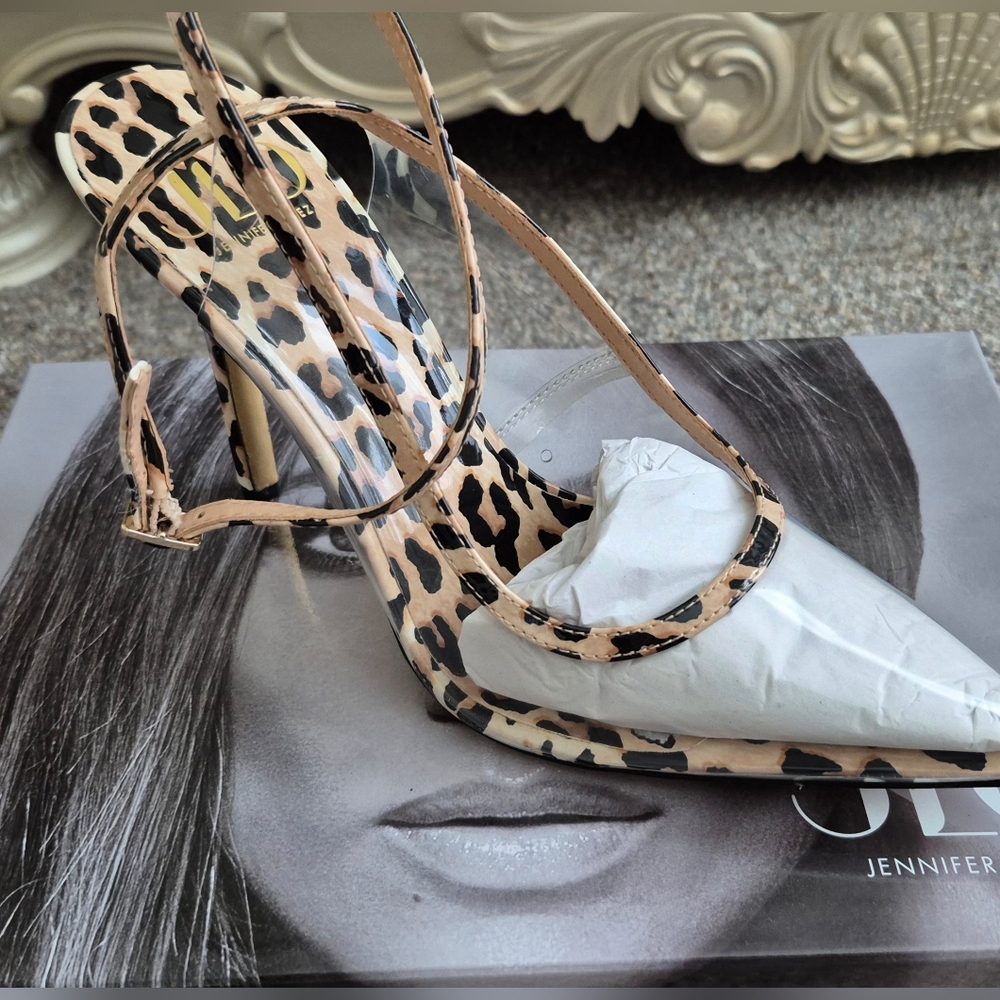 Jennifer Lopez Animal Print Heels